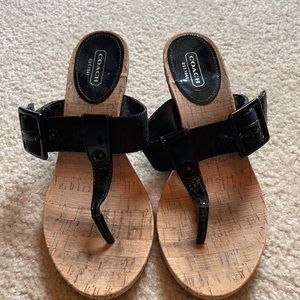 Coach sandals